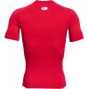 imageUnder Armour Mens HeatGear Compression ShortSleeve TShirtRed 600White
