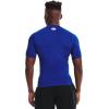 imageUnder Armour Mens HeatGear Compression ShortSleeve TShirtRoyal  White