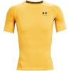 imageUnder Armour Mens HeatGear Compression ShortSleeve TShirtTaxiBlack 790