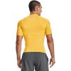 imageUnder Armour Mens HeatGear Compression ShortSleeve TShirtTaxiBlack 790
