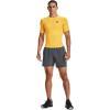 imageUnder Armour Mens HeatGear Compression ShortSleeve TShirtTaxiBlack 790