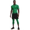 imageUnder Armour Mens HeatGear Compression ShortSleeve TShirtTeam Kelly Green 305White