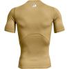 imageUnder Armour Mens HeatGear Compression ShortSleeve TShirtTeam Vegas Gold 715Black