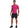 imageUnder Armour Mens HeatGear Compression ShortSleeve TShirtTropic Pink 654White