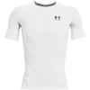 imageUnder Armour Mens HeatGear Compression ShortSleeve TShirtWhite 100Black