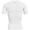 imageUnder Armour Mens HeatGear Compression ShortSleeve TShirtWhite 100Black