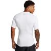 imageUnder Armour Mens HeatGear Compression ShortSleeve TShirtWhite 101