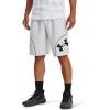 imageUnder Armour Mens Perimeter Basketball 11quot ShortsHalo Gray 014Gold Ore