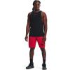 imageUnder Armour Mens Perimeter Basketball 11quot ShortsRed 600White