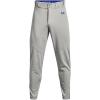 imageUnder Armour Mens Utility Baseball Straight Leg Pant Pipe 22081 Baseball Gray  Royal  Royal