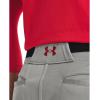 imageUnder Armour Mens Utility Baseball Straight Leg Pant Pipe 22083 Baseball Gray  Red  Red