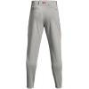 imageUnder Armour Mens Utility Baseball Straight Leg Pant Pipe 22083 Baseball Gray  Red  Red