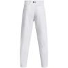 imageUnder Armour Mens Utility Baseball Straight Leg Pant Pipe 22100 White   Black