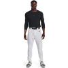 imageUnder Armour Mens Utility Baseball Straight Leg Pant Pipe 22100 White  Black  Black