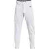 imageUnder Armour Mens Utility Baseball Straight Leg Pant Pipe 22100 White  Black  Black