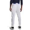 imageUnder Armour Mens Utility Baseball Straight Leg Pant Pipe 22102 White  Midnight Navy  Midnight Navy