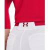imageUnder Armour Mens Utility Baseball Straight Leg Pant Pipe 22103 White  Red  Red