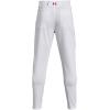 imageUnder Armour Mens Utility Baseball Straight Leg Pant Pipe 22103 White  Red  Red