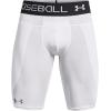 imageUnder Armour Mens Utility Sliding Shorts 21White 100Mod Gray