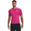 imageUnder Armour Mens HeatGear Compression ShortSleeve TShirtTropic Pink 654