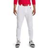 imageUnder Armour Mens Utility Baseball Straight Leg Pant Pipe 22103 White  Red  Red