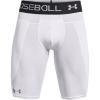 imageUnder Armour Mens Utility Sliding Shorts 21White 100Mod Gray
