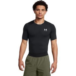 imageUnder Armour Mens HeatGear Compression ShortSleeve TShirtBlack 002