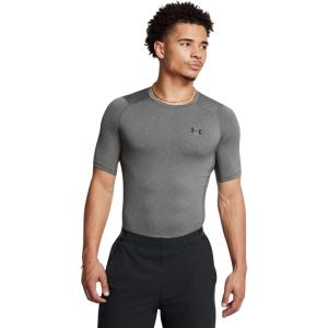 imageUnder Armour Mens HeatGear Compression ShortSleeve TShirtCarbon 091