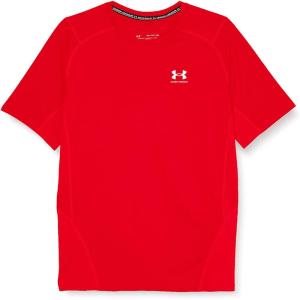 imageUnder Armour Mens HeatGear Compression ShortSleeve TShirtFlawless 834White