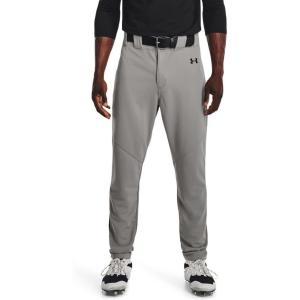 imageUnder Armour Mens Utility Baseball Straight Leg Pant Pipe 22080 Baseball Gray  Black  Black