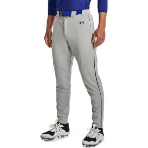 imageUnder Armour Mens Utility Baseball Straight Leg Pant Pipe 22081 Baseball Gray  Royal  Royal