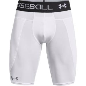imageUnder Armour Mens Utility Sliding Shorts 21White 100Mod Gray