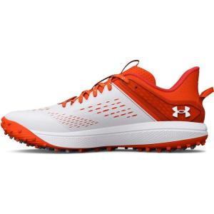 imageUnder Armour Mens Yard Low Turf Baseball Cleat Shoe800 Team OrangeTeam OrangeWhite