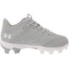 imageUnder Armour Boys Leadoff Low Junior Rubber Molded Baseball CleatBaseball Gray