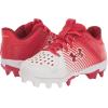 imageUnder Armour Boys Leadoff Low Junior Rubber Molded Baseball CleatRed