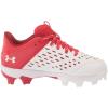 imageUnder Armour Boys Leadoff Low Junior Rubber Molded Baseball CleatRed