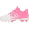 imageUnder Armour Boys Leadoff Low Junior Rubber Molded Baseball CleatWhite