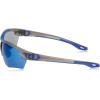 imageUnder Armour Boys Ua Yard Dual Jr Wrap SunglassesGray BlueBlue Multilayer