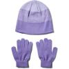 imageUnder Armour Girls Beanie Glove ComboFlight Purple 589White