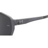 imageUnder Armour Mens GamedayG Shield SunglassesMatte Transparent Gray