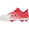 imageUnder Armour Mens Leadoff Low Rubber Molded Baseball CleatRed
