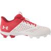 imageUnder Armour Mens Leadoff Low Rubber Molded Baseball CleatRed