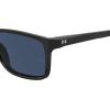 imageUnder Armour Mens UA Hustle Rectangular SunglassesBlackBlue