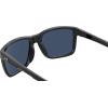 imageUnder Armour Mens UA Hustle Rectangular SunglassesBlackBlue