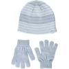 imageUnder Armour Girls Beanie Glove Combo011 Mod Gray   White