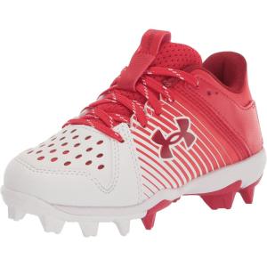 imageUnder Armour Boys Leadoff Low Junior Rubber Molded Baseball CleatRed