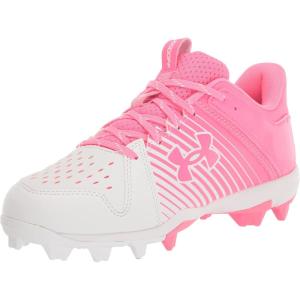 imageUnder Armour Boys Leadoff Low Junior Rubber Molded Baseball CleatWhite