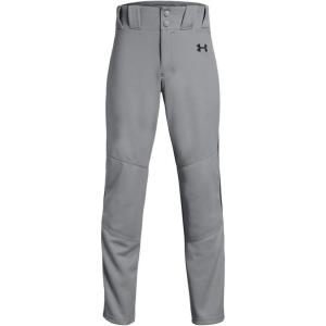 imageUnder Armour Boys Utility Relaxed Piped Baseball PantGray Black Black