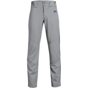 imageUnder Armour Boys Utility Relaxed Piped Baseball PantGray Royal Royal