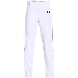 imageUnder Armour Boys Utility Relaxed Piped Baseball PantWhite Midnight Navy Midnight Navy
